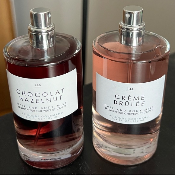 Bath & Body Le Monde Gourmand Hair Body Mist Chocolat Hazelnut Creme